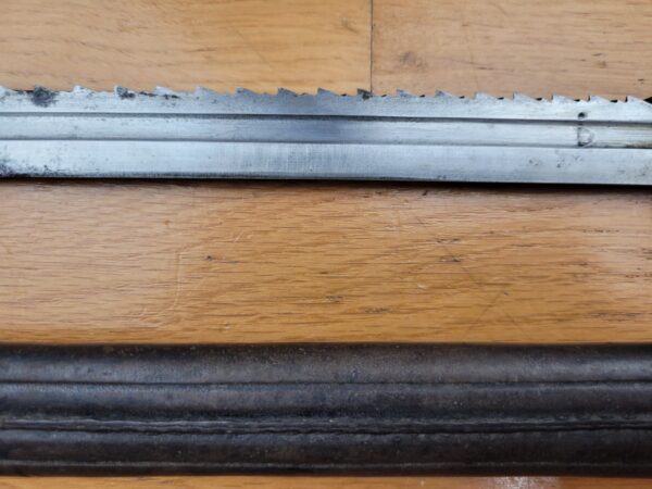 Rare baïonnette S98 ms longue 2°type - belle lame dents de scie - W02 - Erfurt - Mono matricule - Etat top ! – Image 14