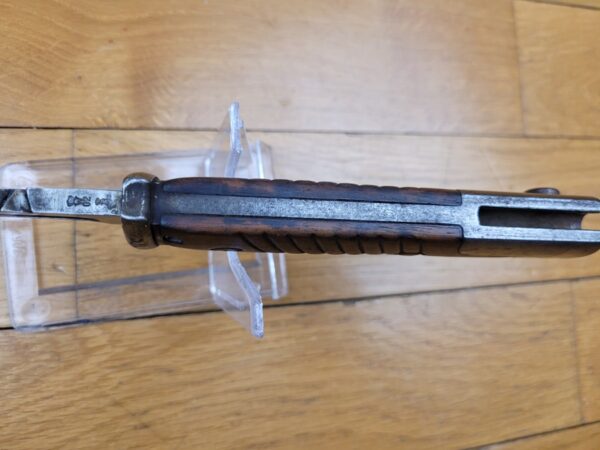 Rare baïonnette S98 ms longue 2°type - belle lame dents de scie - W02 - Erfurt - Mono matricule - Etat top ! – Image 19