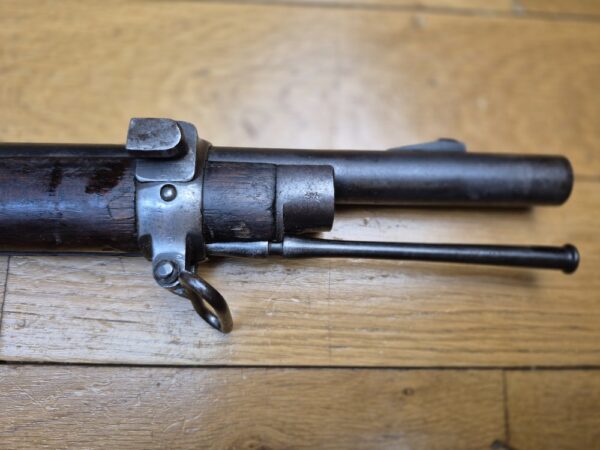 Très beau fusil Martini-Henry MKIV - Cal.577/450. d'origine - Arme de 1887 - Arsenal de Enfield - Empire britannique victorien - Rare dans cet état - TBE++ – Image 11