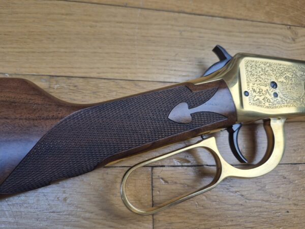 Winchester commémo "Oliver F. Winchester" 1894 - 19.999 ex. - Quadrillages superbes - 38-55Win - Jamais tiré - État TBE+++ – Image 5
