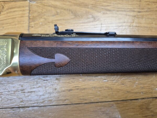 Winchester commémo "Oliver F. Winchester" 1894 - 19.999 ex. - Quadrillages superbes - 38-55Win - Jamais tiré - État TBE+++ – Image 7