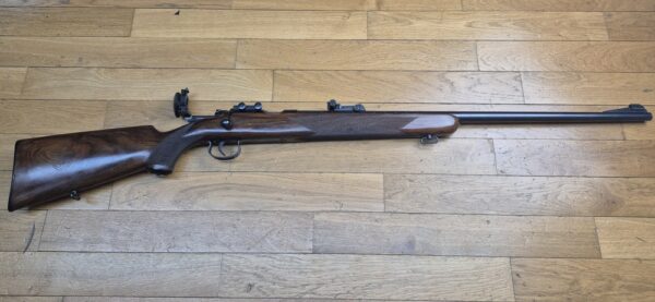 Très belle carabine de compétition Mauser ES 350 B  - III° Reich - Modèle Meisterschaftsbüchse - 22LR - Arme de fin 1936 - Mono-matricule - Dioptre Mauser - Splendide état quasi muséal - TBE++ – Image 2
