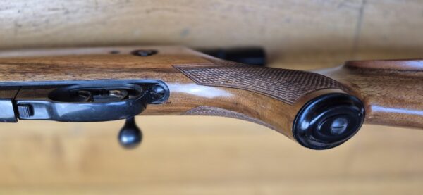 Superbe carabine de chasse et tir Walther KKJ - Cal 22 Hornet - Détente Stetcher - Chargeur 5 coups - Lunette Zielkar 4 à réticule N°1 - Haute précision - Arme de 1959 -  État excellent - TBE + – Image 14