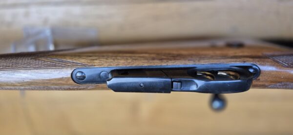 Superbe carabine de chasse et tir Walther KKJ - Cal 22 Hornet - Détente Stetcher - Chargeur 5 coups - Lunette Zielkar 4 à réticule N°1 - Haute précision - Arme de 1959 -  État excellent - TBE + – Image 15