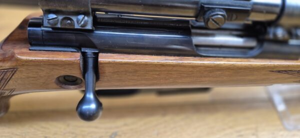 Superbe carabine de chasse et tir Walther KKJ - Cal 22 Hornet - Détente Stetcher - Chargeur 5 coups - Lunette Zielkar 4 à réticule N°1 - Haute précision - Arme de 1959 -  État excellent - TBE + – Image 23