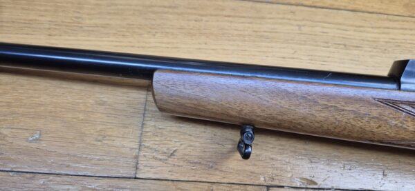 Superbe carabine de chasse et tir Walther KKJ - Cal 22 Hornet - Détente Stetcher - Chargeur 5 coups - Lunette Zielkar 4 à réticule N°1 - Haute précision - Arme de 1959 -  État excellent - TBE + – Image 40