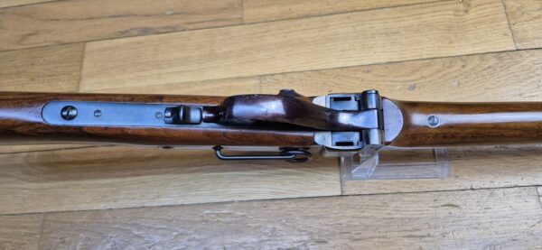 Très belle carabine de Cavalerie Sharps modèle 1863 - Fabrication de qualité IAB Marcheno - Arme à poudre noire  - Cal.54 - Arme de 1977 - Réplique peu courante et en excellent état - TBE++ – Image 11