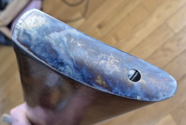 Très belle carabine de Cavalerie Sharps modèle 1863 - Fabrication de qualité IAB Marcheno - Arme à poudre noire  - Cal.54 - Arme de 1977 - Réplique peu courante et en excellent état - TBE++ – Image 35