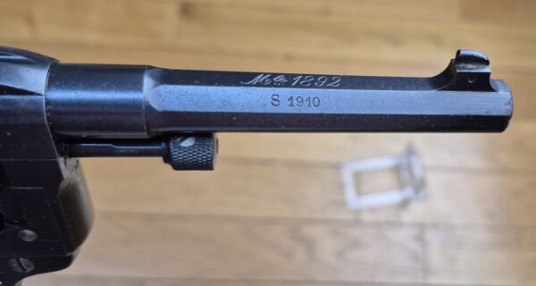 Beau revolver réglementaire modèle 1892 - Courant mais mythique - Apogée du revolver réglementaire Made in France - Calibre 8mm92 - Mono-matricule - Arme de 1910 - Belle mécanique - Beau canon - Étui modèle 1915 de la Grande Guerre - TBE + – Image 29