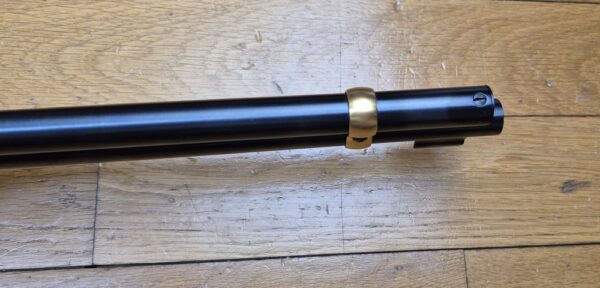 Superbe carabine à levier sous garde Marlin modèle 1894 S – Très rare série commémorative "Shérif Bat Masterson" - Exemplaire 031 sur 500 produites seulement - Arme de 1994 - Poinçon 'JM' pour Marlin par Marlin - Cal.44 mag – 9+1 coups – Bois de noyer de grade supérieur avec plaque de couche amortisseuse maison – Mécanique de rêve – Canon de 51 cm Micro-grooves somptueux – Boite d'origine et documents - Pièce d'exception en état neuf - TBE+++ – Image 17