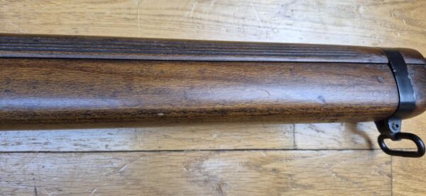 Beau Fusil Lee-Enfield N°8 MKI - Arme d'entrainement réglementaire britannique - Cal .22LR - Fabrication Fazakerley de 1952 - Bel exemplaire militaire "civilisé" - Dioptre militaire de qualité - Très beau canon et bonne mécanique - beau bois - TBE – Image 6