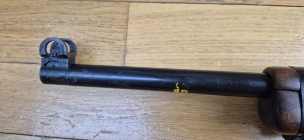 Beau Fusil Lee-Enfield N°8 MKI - Arme d'entrainement réglementaire britannique - Cal .22LR - Fabrication Fazakerley de 1952 - Bel exemplaire militaire "civilisé" - Dioptre militaire de qualité - Très beau canon et bonne mécanique - beau bois - TBE – Image 31