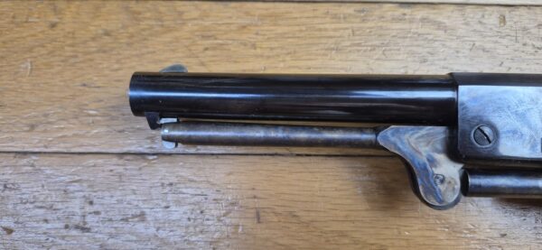 Beau revolver Colt 1847 - Modèle Dragoon 1er Model - Rare variante "USMR" en barillet - Fabrication Uberti - Arme de 1991 - 6 coups - Cal .44 - Poudre noire - Bonne fabrication début des années 90 - TBE – Image 23