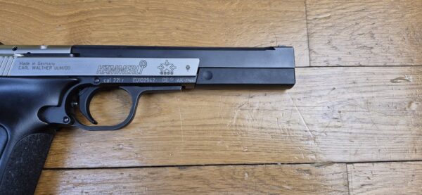 Très bon pistolet de tir Hammerli - Modèle X-ESSE Sport - Cal. 22LR - Qualité suisse mais Made in Germany !- Excellent outil d'entrainement - Avec sa mallette d'origine et marqueur de chambre - A nettoyer - TBE – Image 5