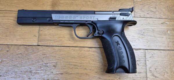 Très bon pistolet de tir Hammerli - Modèle X-ESSE Sport - Cal. 22LR - Qualité suisse mais Made in Germany !- Excellent outil d'entrainement - Avec sa mallette d'origine et marqueur de chambre - A nettoyer - TBE – Image 15