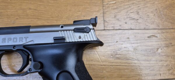 Très bon pistolet de tir Hammerli - Modèle X-ESSE Sport - Cal. 22LR - Qualité suisse mais Made in Germany !- Excellent outil d'entrainement - Avec sa mallette d'origine et marqueur de chambre - A nettoyer - TBE – Image 17