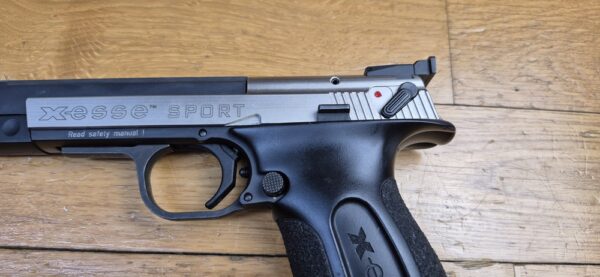 Très bon pistolet de tir Hammerli - Modèle X-ESSE Sport - Cal. 22LR - Qualité suisse mais Made in Germany !- Excellent outil d'entrainement - Avec sa mallette d'origine et marqueur de chambre - A nettoyer - TBE – Image 18