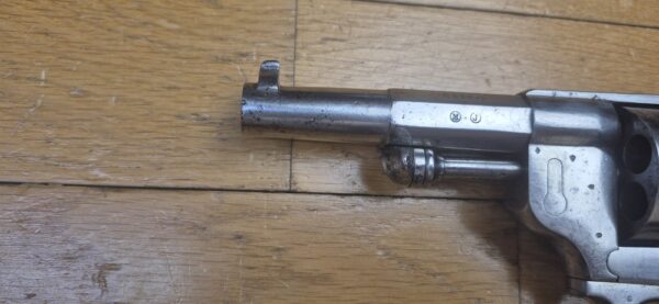 Bon revolver réglementaire Modèle 1873 - calibre 11mm73 - intégralement mono matricule - Encore du jaune paille - MAS en 1878 - Bonne mécanique, beau canon et belles chambres - BE – Image 19