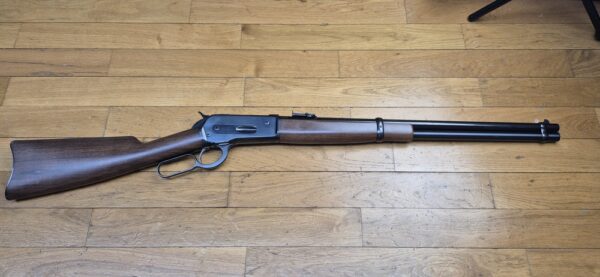 Superbe et Rare carabine à levier sous garde Browning Modèle1886 - La meilleure de TOUTES les fabrications modernes de la 1886 "Winchester" - Cal 45-70Gvt - Rare fabrication du centenaire en Grade I rifles par Miroku - Boite d'origine et manuel - 7.000 exemplaires seulement - Arme d'exception - État absolu de neuf ! - TBE+++ – Image 29