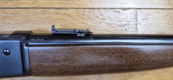 Superbe et Rare carabine à levier sous garde Browning Modèle1886 - La meilleure de TOUTES les fabrications modernes de la 1886 "Winchester" - Cal 45-70Gvt - Rare fabrication du centenaire en Grade I rifles par Miroku - Boite d'origine et manuel - 7.000 exemplaires seulement - Arme d'exception - État absolu de neuf ! - TBE+++ – Image 35