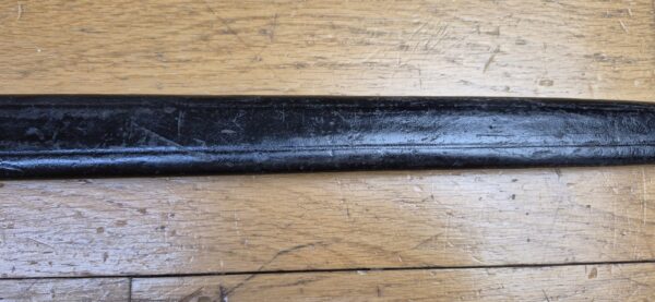 Très belle baïonnette prussienne modèle 1871 – Rare Fabricant F.A. HERMES à Solingen  – Arme et fourreau en excellent état – au 67° Régiment Ersatz de Metz -TBE+ – Image 8