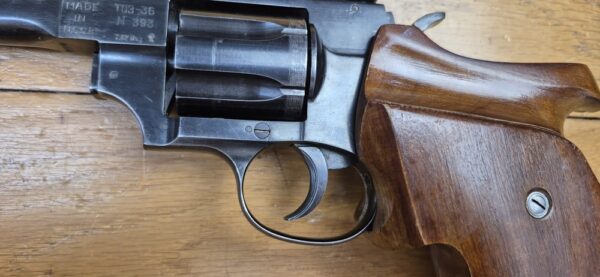 Rare revolver soviétique TOZ-36 - Arme de compétition simple action en Système Nagant - Cal. 7,62x38 Nagant - Tula - 6 Coups (et pas 7!) - Poignée compétition - Arme très rare en TBE. – Image 5