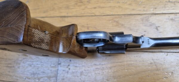 Rare revolver soviétique TOZ-36 - Arme de compétition simple action en Système Nagant - Cal. 7,62x38 Nagant - Tula - 6 Coups (et pas 7!) - Poignée compétition - Arme très rare en TBE. – Image 10