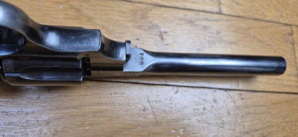 Rare revolver soviétique TOZ-36 - Arme de compétition simple action en Système Nagant - Cal. 7,62x38 Nagant - Tula - 6 Coups (et pas 7!) - Poignée compétition - Arme très rare en TBE. – Image 12