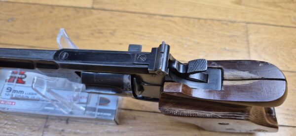 Rare revolver soviétique TOZ-36 - Arme de compétition simple action en Système Nagant - Cal. 7,62x38 Nagant - Tula - 6 Coups (et pas 7!) - Poignée compétition - Arme très rare en TBE. – Image 16