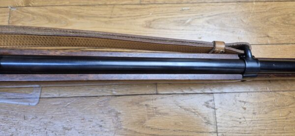 Rare carabine d'entrainement Heym 52 - Arme similaire au modèle "Police 1952" - Cal .22 LR - Production Heym très limitée vers 1955 - Bois de noyer superbe - Bretelle d'origine - Quasi neuve - TBE++ – Image 18