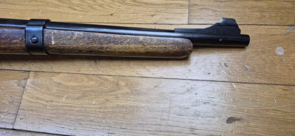 Peu courante carabine des Douanes "ZollKarabiner" Heym 1952 - Arme rare de la période avant la re-crétion de la Bundeswher en 1955 - Cal. 8x57 IS -  Fabrication ultra qualitative de Heim -  Mécanique et ajustements parfaits - Canon superbe - Mono-matricule - Dernière représentante du système 98 en Allemagne - Rare arme réglementaire en TBE++ – Image 7