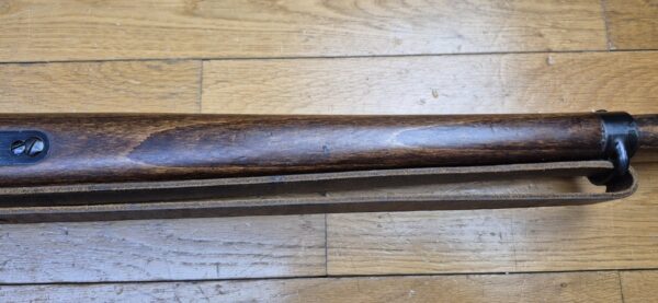 Peu courante carabine des Douanes "ZollKarabiner" Heym 1952 - Arme rare de la période avant la re-crétion de la Bundeswher en 1955 - Cal. 8x57 IS -  Fabrication ultra qualitative de Heim -  Mécanique et ajustements parfaits - Canon superbe - Mono-matricule - Dernière représentante du système 98 en Allemagne - Rare arme réglementaire en TBE++ – Image 12