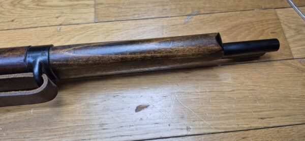 Peu courante carabine des Douanes "ZollKarabiner" Heym 1952 - Arme rare de la période avant la re-crétion de la Bundeswher en 1955 - Cal. 8x57 IS -  Fabrication ultra qualitative de Heim -  Mécanique et ajustements parfaits - Canon superbe - Mono-matricule - Dernière représentante du système 98 en Allemagne - Rare arme réglementaire en TBE++ – Image 13