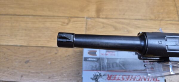 Très beau Pistolet Luger P08 - Fabrication "S/42" par Mauser - Très rare exemplaire en "G" pour 1935 - Carcasse type 1908-1918 non encore renforcée post 1936 - Un des 54.070 produits en 1935 - Arme rare - TBE+ – Image 19