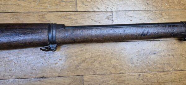 Peu courant Fusil Mauser Espagnol M1893 - Calibre d'origine 7x57 Mauser (rare) - Configuration règlementaire - Oviedo 1928 - Très bon état mécanique et bon canon -  Bronzage d'origine à 95% - Une arme surprenamment moderne - TBE – Image 6