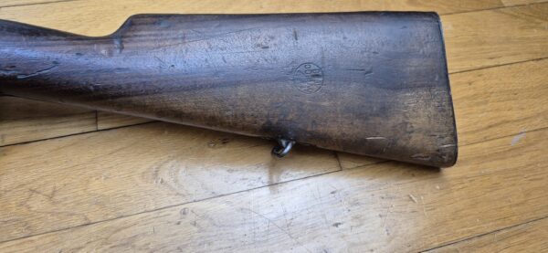 Peu courant Fusil Mauser Espagnol M1893 - Calibre d'origine 7x57 Mauser (rare) - Configuration règlementaire - Oviedo 1928 - Très bon état mécanique et bon canon -  Bronzage d'origine à 95% - Une arme surprenamment moderne - TBE – Image 24