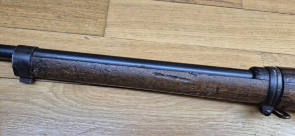 Peu courant Fusil Mauser Espagnol M1893 - Calibre d'origine 7x57 Mauser (rare) - Configuration règlementaire - Oviedo 1928 - Très bon état mécanique et bon canon -  Bronzage d'origine à 95% - Une arme surprenamment moderne - TBE – Image 30