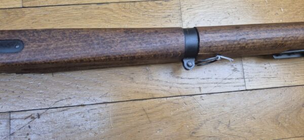 Transitoire Mas 36 doté de l'alidade de visée du Mas 36-51- Mono-matricule bois, magasin, boitier, canon - Culasse muette - Calibre d'origine 7.5 MAS -  Mécanique et bois en TBE - Canon superbe -  Arme de début 1954 - Plus que probable Mas 36 LG 48 transformé au standard 36-51 - Intéressante et peu courante variante ! - TBE+ – Image 12
