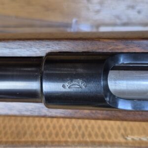 Rare carabine d'entrainement Heym 52 - Arme similaire au modèle "Police 1952" - Cal .22 LR - Production Heym très limitée vers 1955 - Bois de noyer superbe - Bretelle d'origine - Quasi neuve - TBE++
