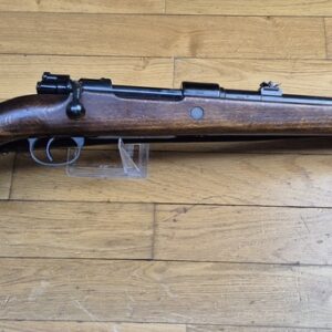 Peu courante carabine des Douanes "ZollKarabiner" Heym 1952 - Arme rare de la période avant la re-crétion de la Bundeswher en 1955 - Cal. 8x57 IS -  Fabrication ultra qualitative de Heim -  Mécanique et ajustements parfaits - Canon superbe - Mono-matricule - Dernière représentante du système 98 en Allemagne - Rare arme réglementaire en TBE++