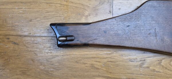 Rarissime crosse amovible pour pistolet Luger P04 de Marine allemande - Période fin de la Première Guerre Mondiale par DMW -  Disque d'unité muet - Poinçon Marine Impériale - BE+ /TBE – Image 8