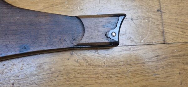Rarissime crosse amovible pour pistolet Luger P04 de Marine allemande - Période fin de la Première Guerre Mondiale par DMW -  Disque d'unité muet - Poinçon Marine Impériale - BE+ /TBE – Image 12