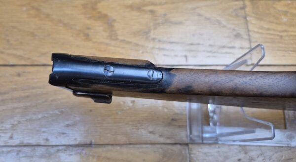 Rarissime crosse amovible pour pistolet Luger P04 de Marine allemande - Période fin de la Première Guerre Mondiale par DMW -  Disque d'unité muet - Poinçon Marine Impériale - BE+ /TBE – Image 16