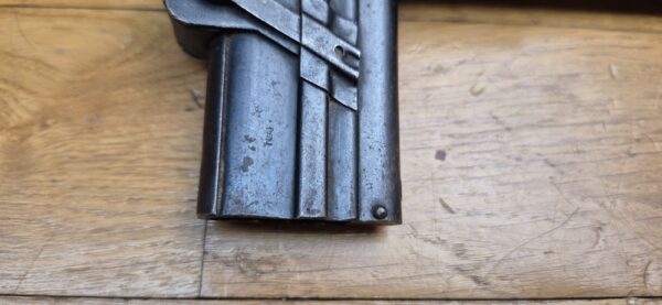 Magnifique chargette de pistolet Luger P08 - Indispensable accessoire du chargeur escargot ou "Trommel Magazin"  - Rarissime Modèle AEG (le plus rare!) - Très beau poinçon et logo de fabricant - Parfait état - Pièce de collection rarissime ! - TBE+++ – Image 5