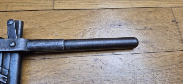 Magnifique chargette de pistolet Luger P08 - Indispensable accessoire du chargeur escargot ou "Trommel Magazin"  - Rarissime Modèle AEG (le plus rare!) - Très beau poinçon et logo de fabricant - Parfait état - Pièce de collection rarissime ! - TBE+++ – Image 6