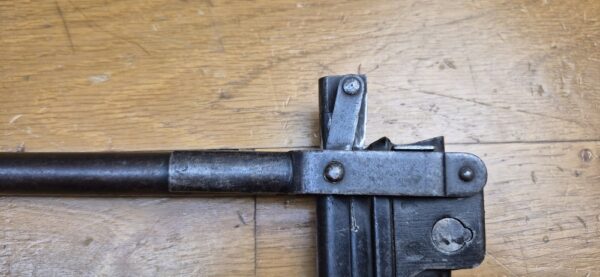 Magnifique chargette de pistolet Luger P08 - Indispensable accessoire du chargeur escargot ou "Trommel Magazin"  - Rarissime Modèle AEG (le plus rare!) - Très beau poinçon et logo de fabricant - Parfait état - Pièce de collection rarissime ! - TBE+++ – Image 13