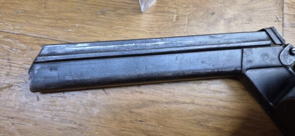 Rarissime chargeur "Trommel Magazin" dit chargeur "escargot" (en Bourgogne!) ou "T.M" pour pistolets Luger P08 - Capacité d'origine 32 coups réduite à 20 coups en cal. 9 x19 - Rarissime fabrication AEG - 70.000 exemplaires seulement - Très bel état esthétique et mécanique - Pièce de la plus grande rareté - Catégorie B - TBE++ – Image 15
