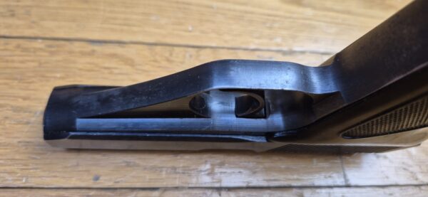 Beau Pistolet Mauser Modèle HSC - Rare fabrication Mauser sous Occupation Srançaise - En 7,65mm et huit coups - 1945 - Au moins aussi rare étui fantaisie d'origine - Très bel état esthétique et mécanique - TBE+/ TBE++ – Image 9