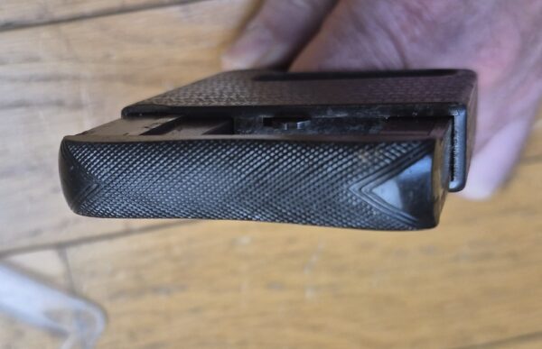 Amusant et pas si courant pistolet de Poche "Le Gaulois" - Dit aussi "La Mitrailleuse de poche" - Modèle N°2 -  Fabrication ManuFrance vers 1895 - Calibre 8mm Le Gaulois - Arme à système sans queue de détente - Semi-automatique 5 coups ! - Bel état esthétique et mécanique -TBE – Image 10