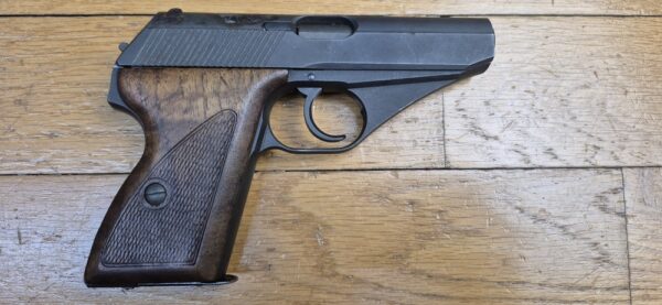 Beau Pistolet Mauser Modèle HSC - Rare fabrication Mauser sous Occupation Française ("early model") - En 7,65mm et huit coups - Pièce de 1945 - Bel état esthétique et mécanique - Excellent canon - TBE+ – Image 2
